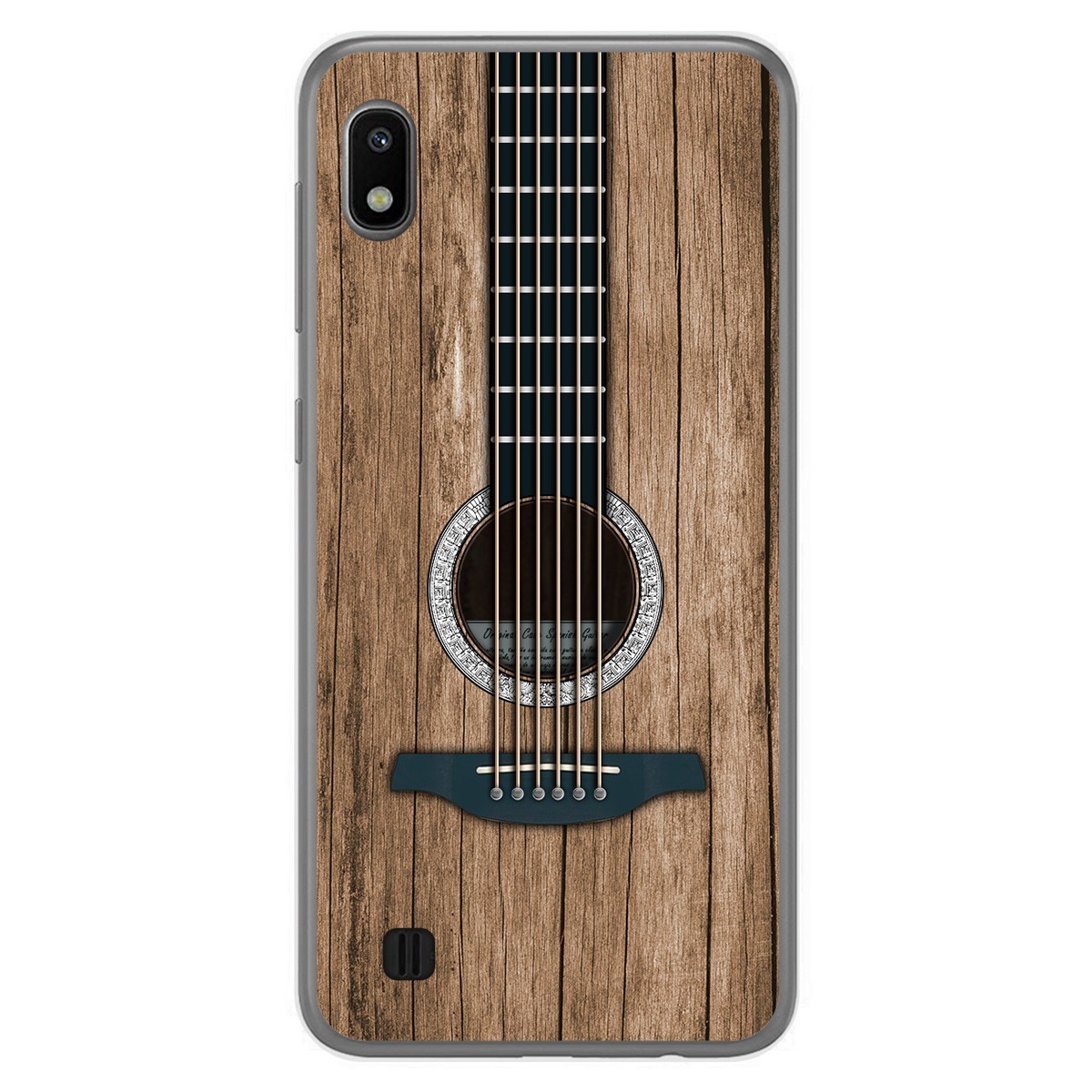 Funda Gel Tpu para Samsung Galaxy A10 diseño Madera 11 Dibujos