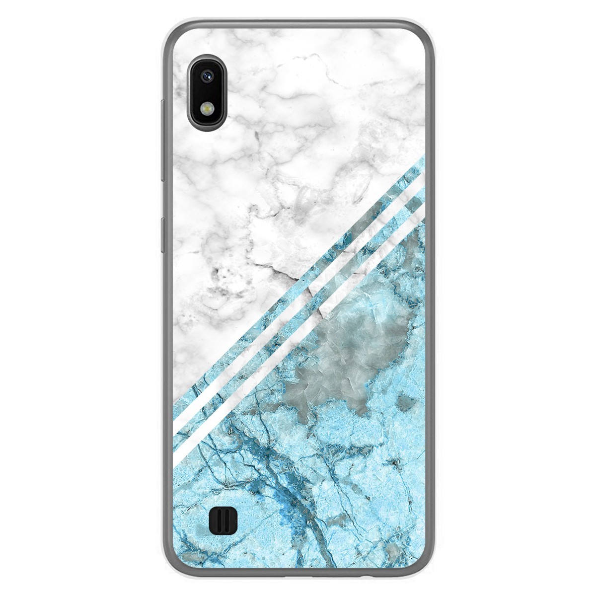 Funda Gel Tpu para Samsung Galaxy A10 diseño Mármol 02 Dibujos