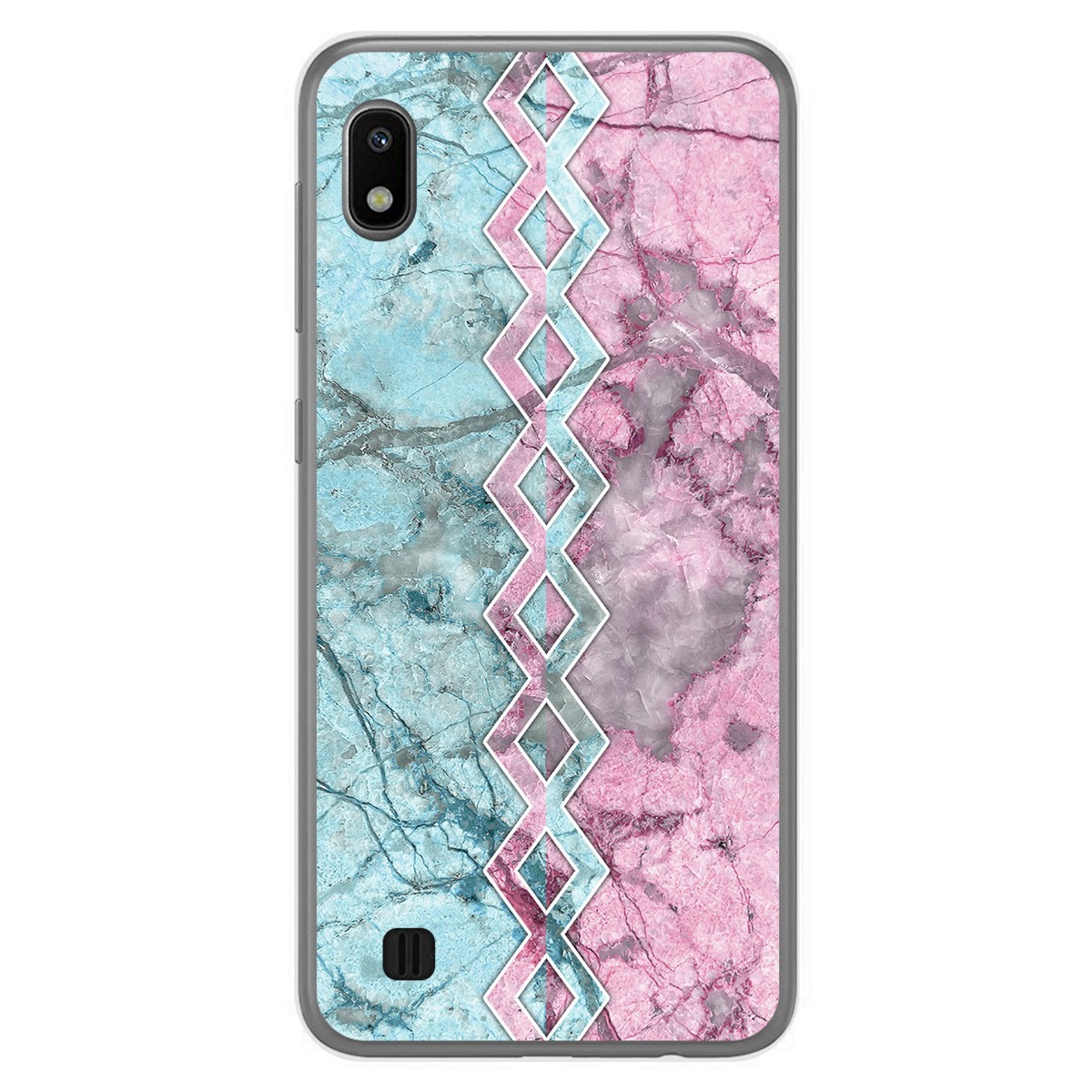 Funda Gel Tpu para Samsung Galaxy A10 diseño Mármol 08 Dibujos
