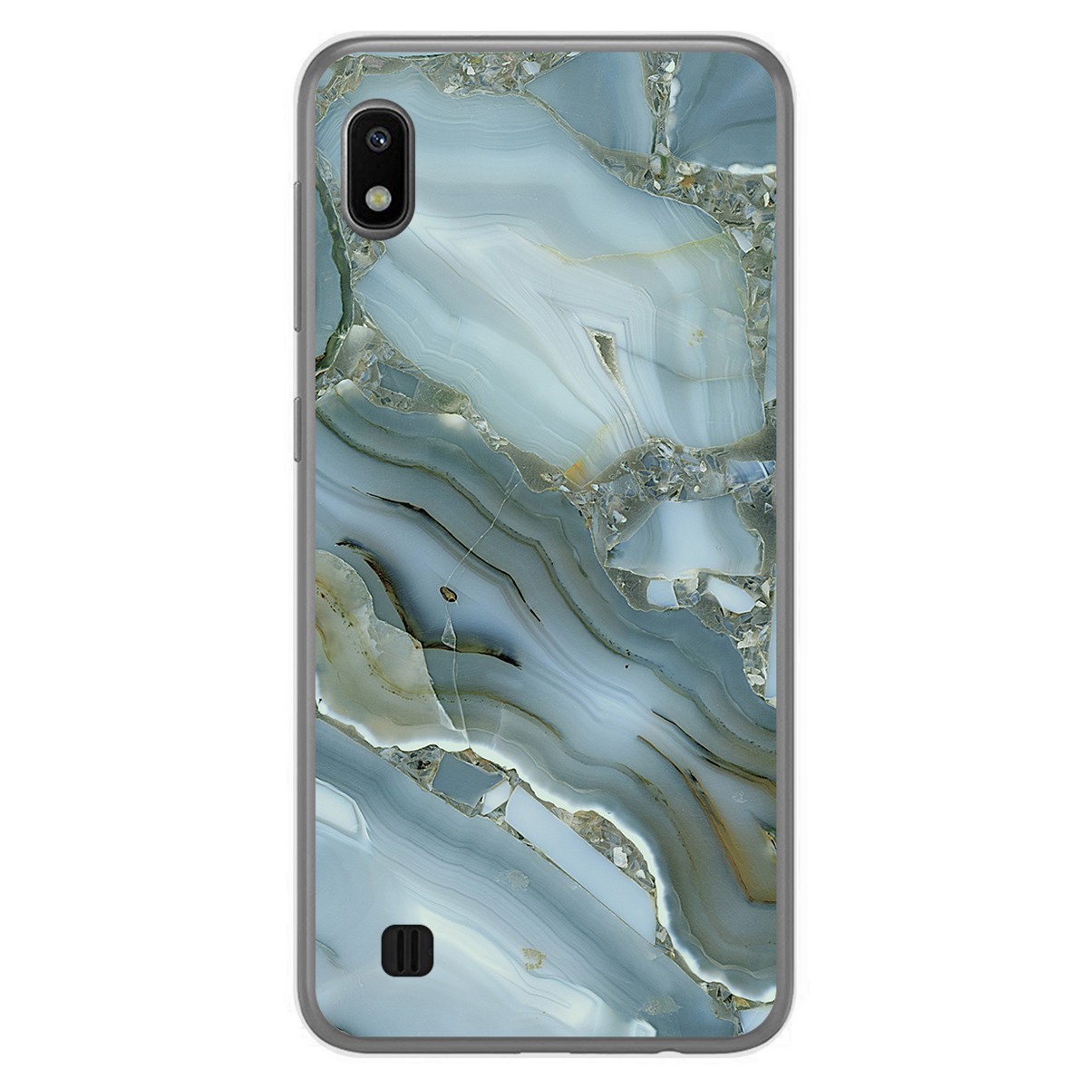 Funda Gel Tpu para Samsung Galaxy A10 diseño Mármol 09 Dibujos