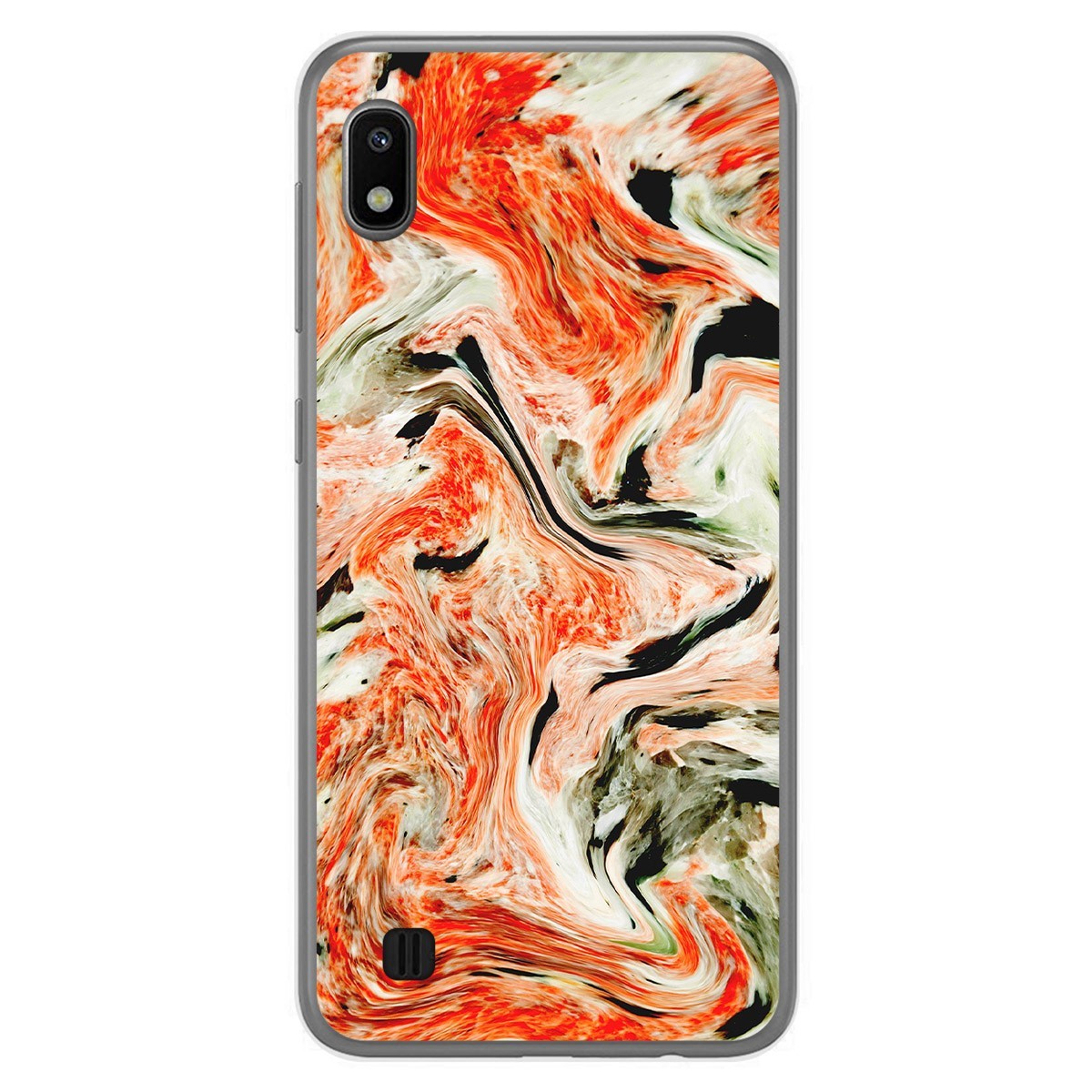 Funda Gel Tpu para Samsung Galaxy A10 diseño Mármol 12 Dibujos