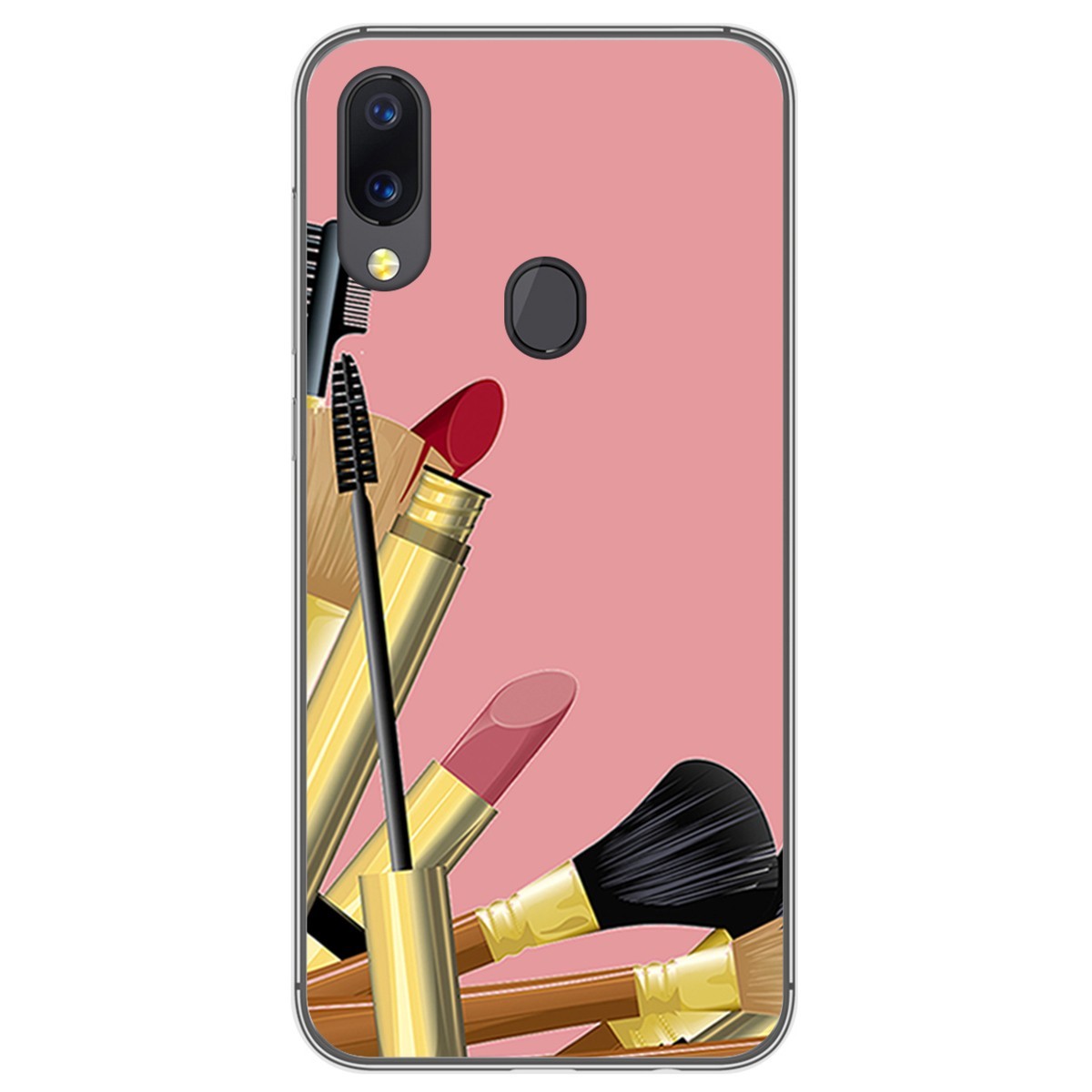 Funda Gel Tpu para UmiDigi A3 / A3 Pro diseño Brochas Dibujos