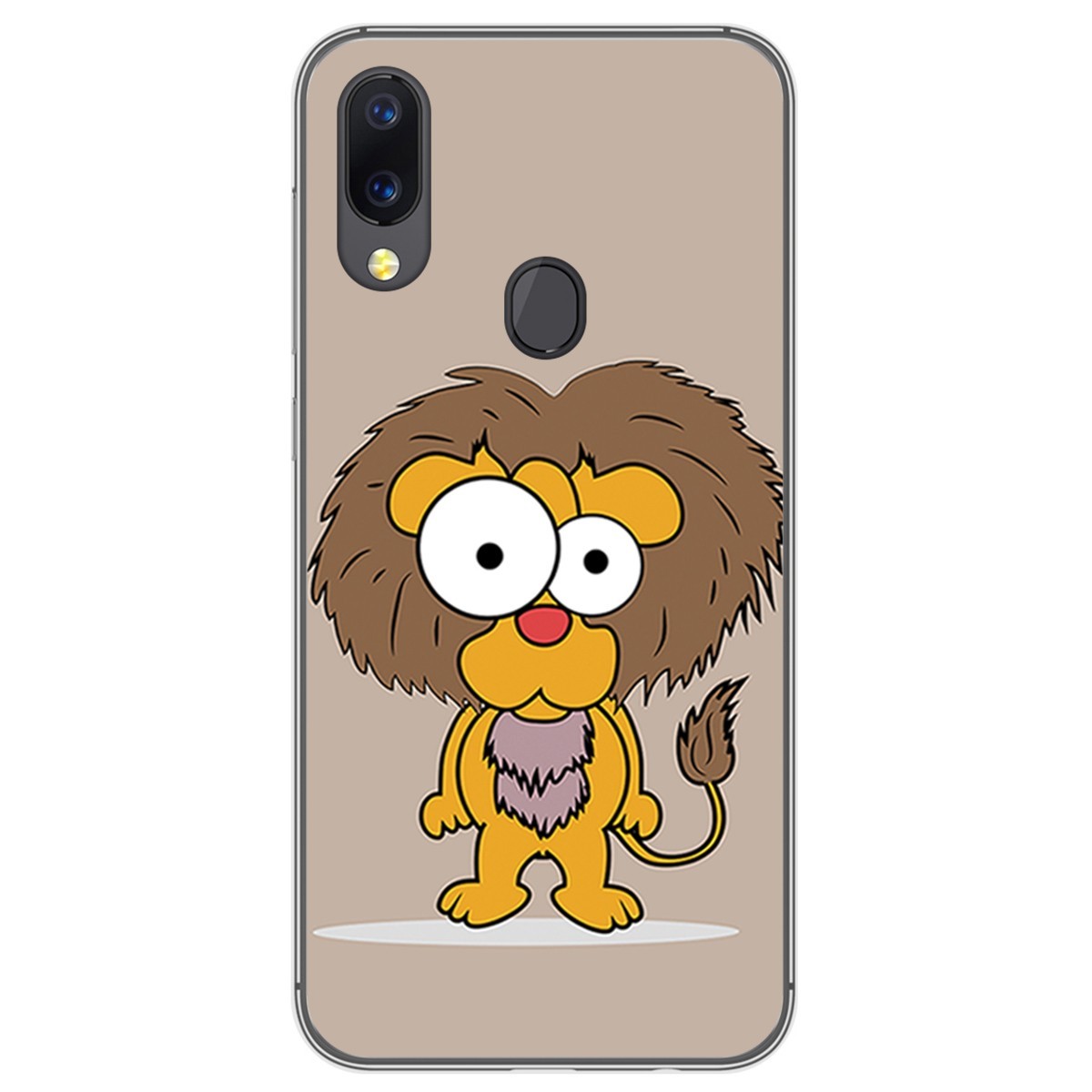 Funda Gel Tpu para UmiDigi A3 / A3 Pro diseño Leon Dibujos