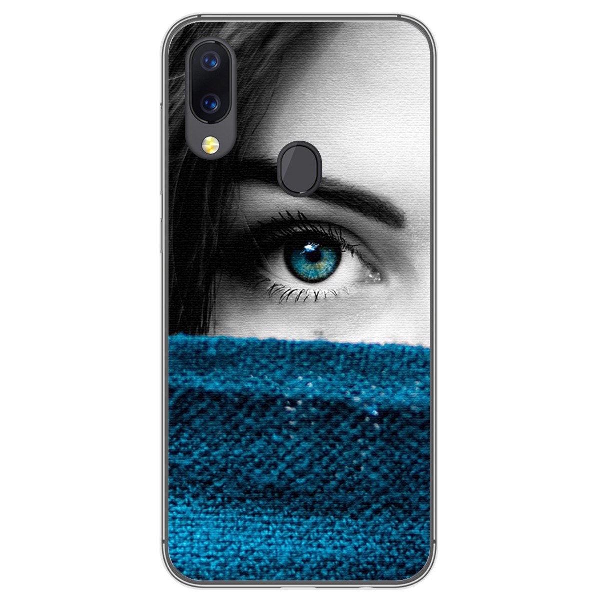 Funda Gel Tpu para UmiDigi A3 / A3 Pro diseño Ojo Dibujos