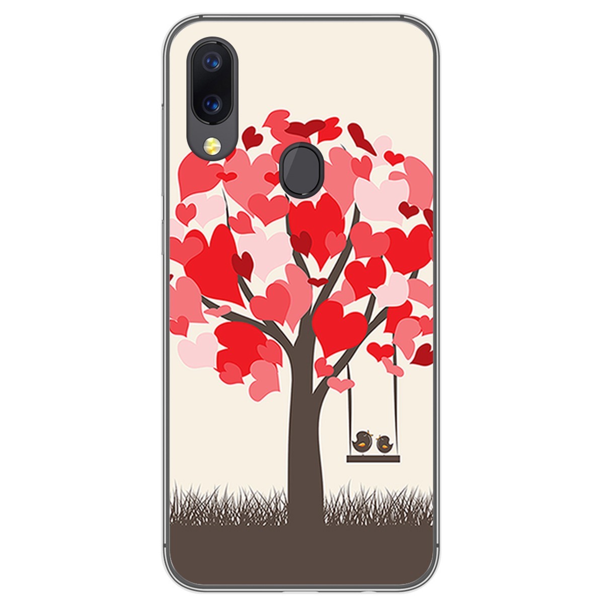 Funda Gel Tpu para UmiDigi A3 / A3 Pro diseño Pajaritos Dibujos