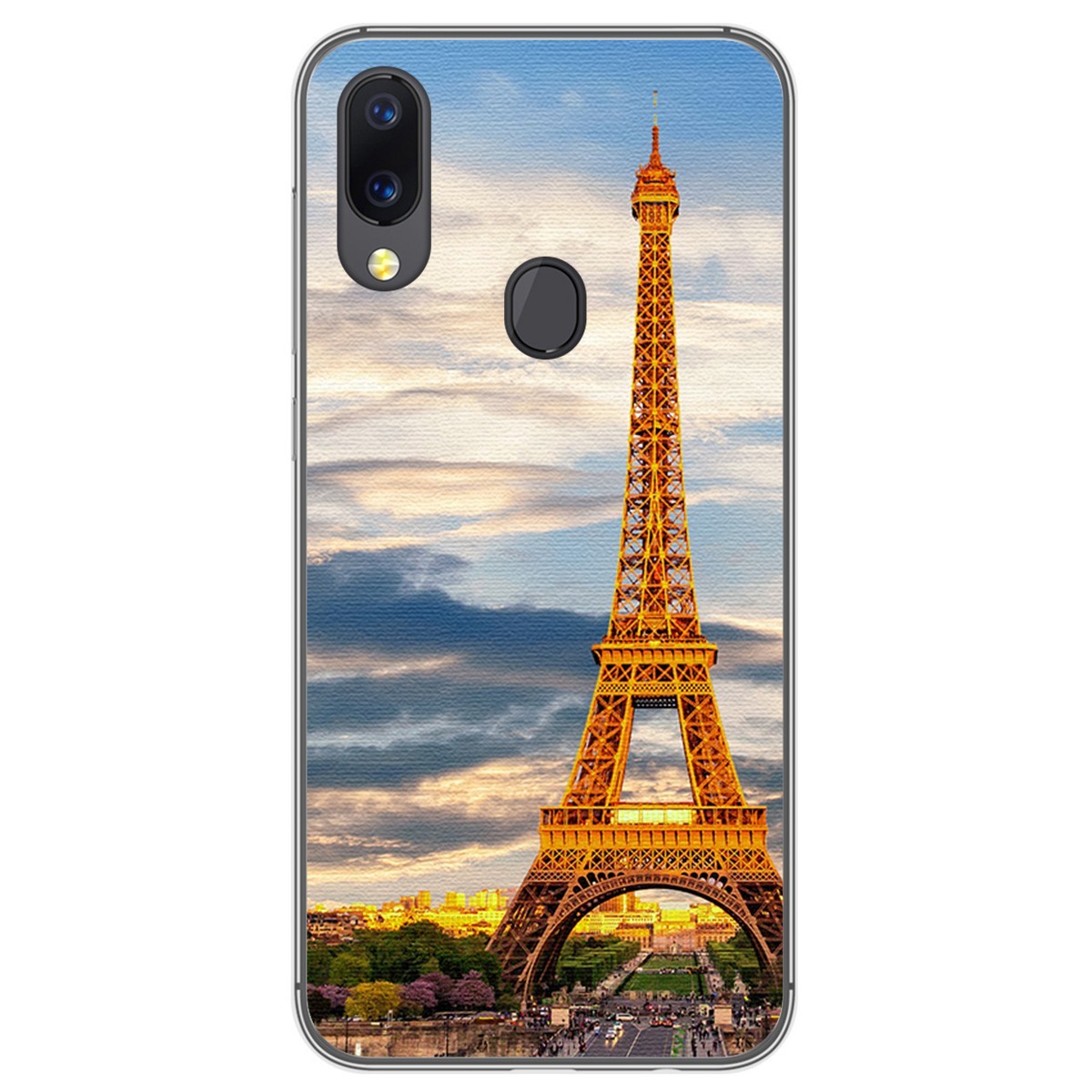 Funda Gel Tpu para UmiDigi A3 / A3 Pro diseño Paris Dibujos
