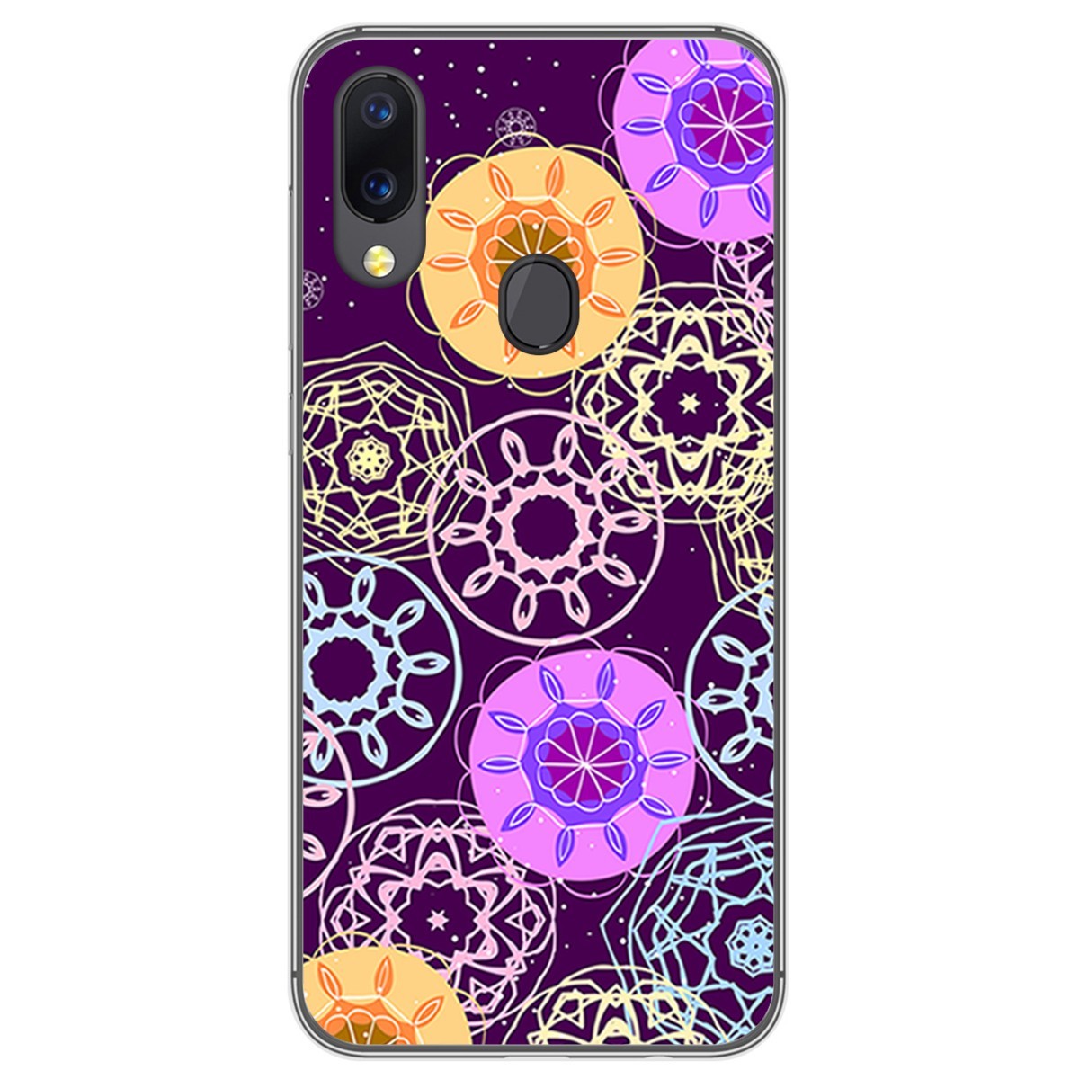 Funda Gel Tpu para UmiDigi A3 / A3 Pro diseño Radial Dibujos