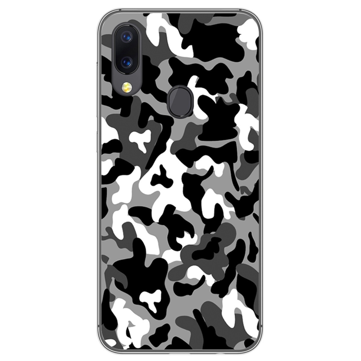 Funda Gel Tpu para UmiDigi A3 / A3 Pro diseño Snow Camuflaje Dibujos
