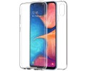 Funda Completa Transparente Pc + Tpu Full Body 360 para Samsung Galaxy A20e 5.8