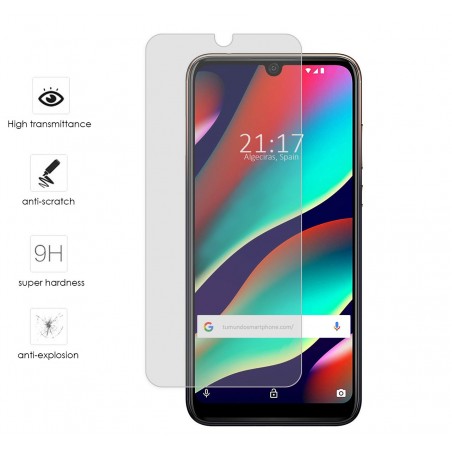Protector Cristal Templado para Wiko View3 Pro Vidrio