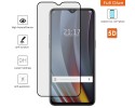 Protector Cristal Templado Completo 5D Full Glue Negro para Realme 3 Pro Vidrio