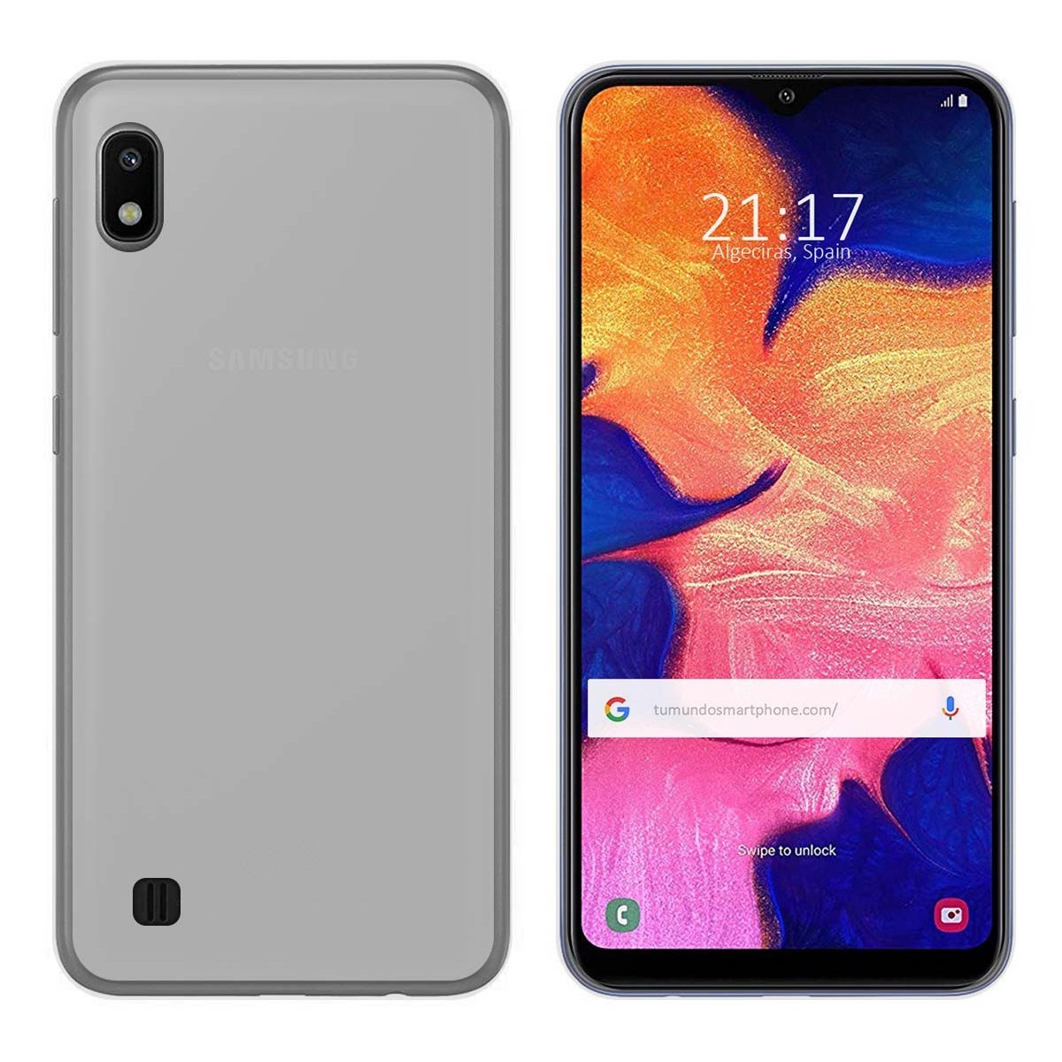 Funda Gel Tpu para Samsung Galaxy A10 Color Transparente