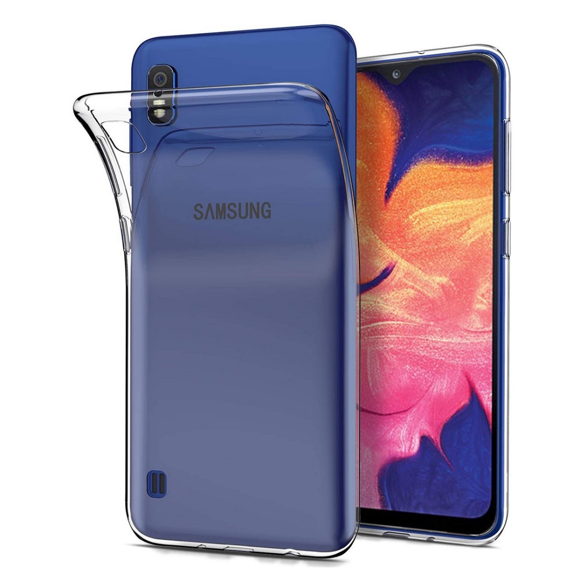 Funda Gel Tpu Fina Ultra-Thin 0,5mm Transparente para Samsung Galaxy A10