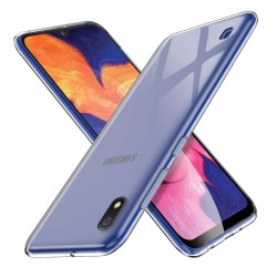 Funda Gel Tpu Fina Ultra-Thin 0,5mm Transparente para Samsung Galaxy A10 2