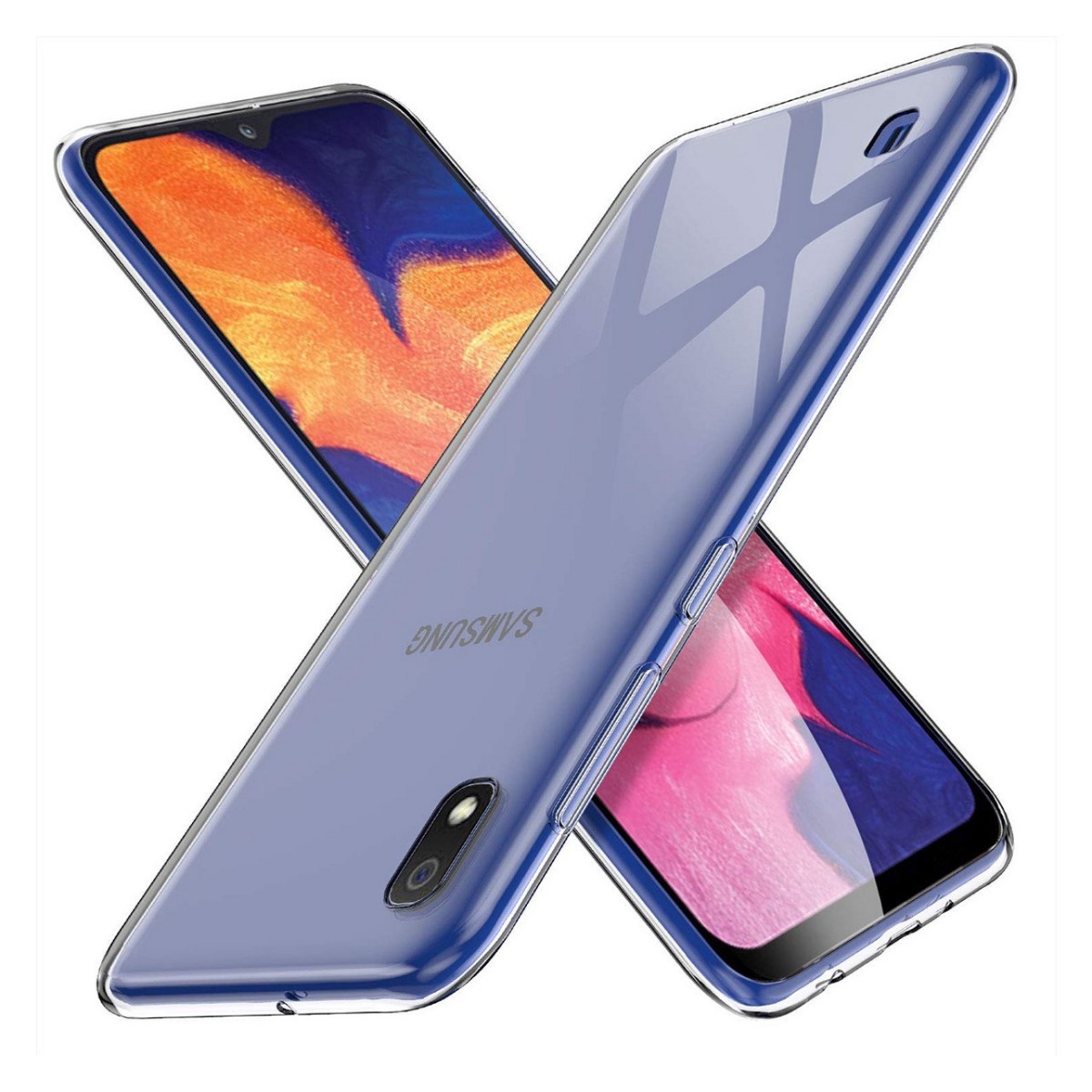 Funda Gel Tpu Fina Ultra-Thin 0,5mm Transparente para Samsung Galaxy A10