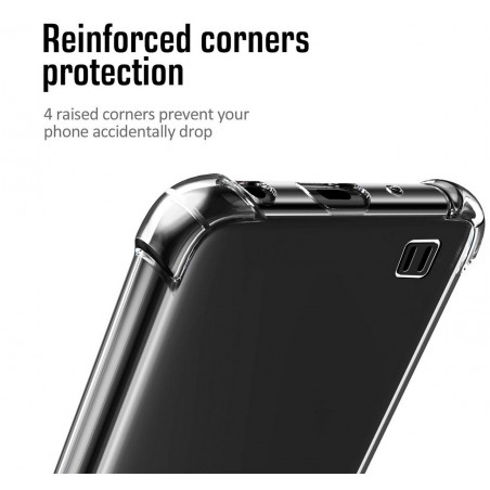 Funda Gel Tpu Anti-Shock Transparente para Samsung Galaxy A10