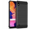 Funda Gel Tpu Anti-Shock Carbon Negra para Samsung Galaxy A10