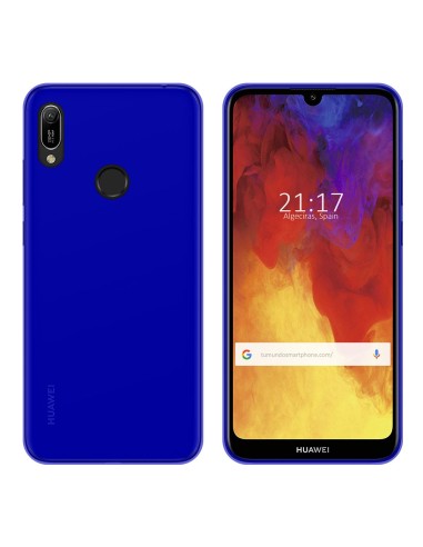 Funda Gel Tpu para Huawei Y6 2019 / Y6s 2019 Color Azul