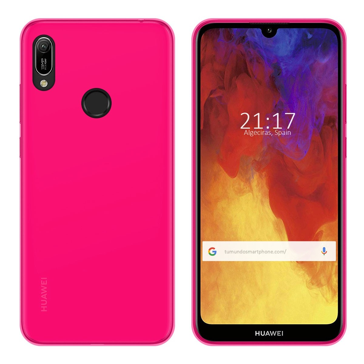 Funda Gel Tpu para Huawei Y6 2019 / Y6s 2019 Color Rosa