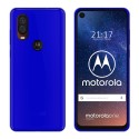 Funda Gel Tpu para Motorola One Vision Color Azul