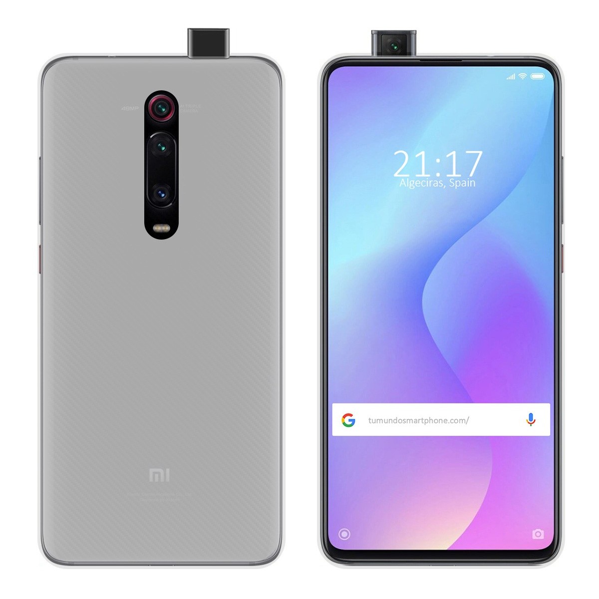 Funda Gel Tpu para Xiaomi Mi 9T / Mi 9T Pro Color Transparente