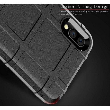 Funda Armor Rugged Shield Antigolpes para Samsung Galaxy A10 color Negra