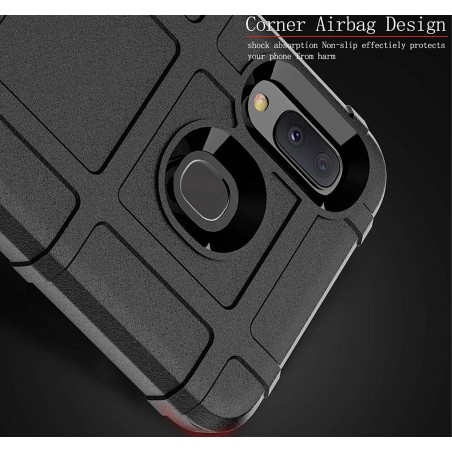 Funda Armor Rugged Shield Antigolpes para Samsung Galaxy A20e 5.8 color Negra