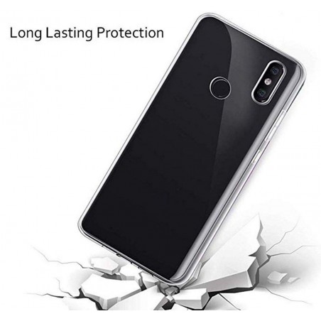 Funda Gel Tpu Fina Ultra-Thin 0,5mm Transparente para Realme 3 Pro