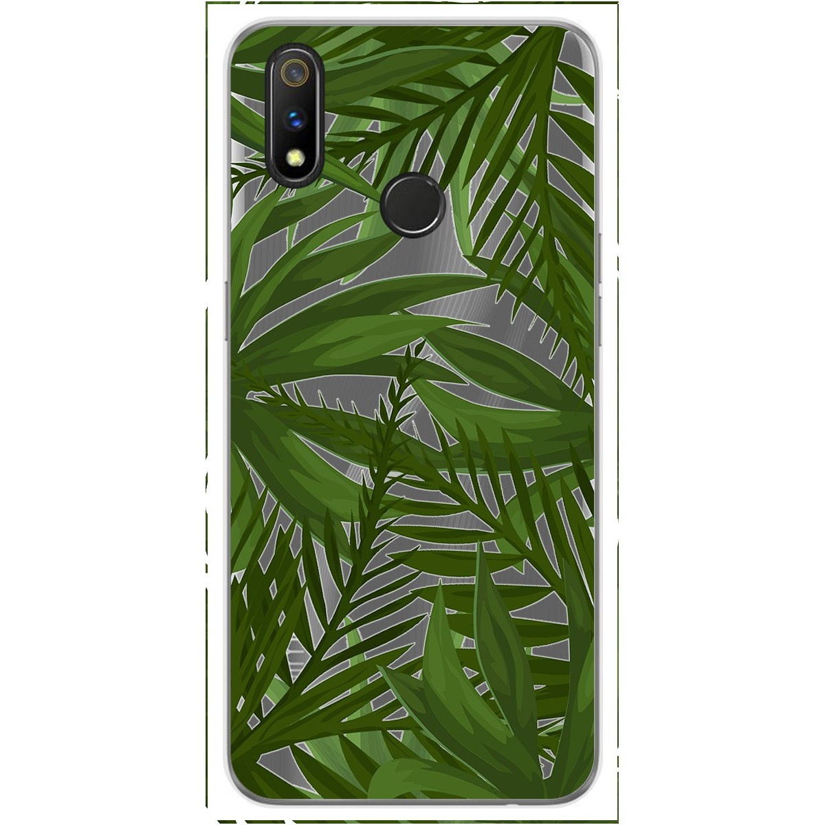 Funda Gel Transparente para Realme 3 Pro diseño Jungla Dibujos