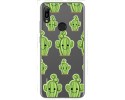 Funda Gel Transparente para Huawei Y6 2019 / Y6s 2019 diseño Cactus Dibujos