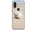 Funda Gel Tpu para Motorola One Vision diseño Concha Dibujos