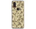 Funda Gel Tpu para Motorola One Vision diseño Sand Camuflaje Dibujos