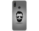 Funda Gel Tpu para Realme 3 Pro diseño Barba Dibujos