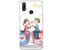 Funda Gel Tpu para Realme 3 Pro diseño Café Dibujos