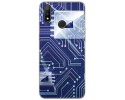 Funda Gel Tpu para Realme 3 Pro diseño Circuito Dibujos