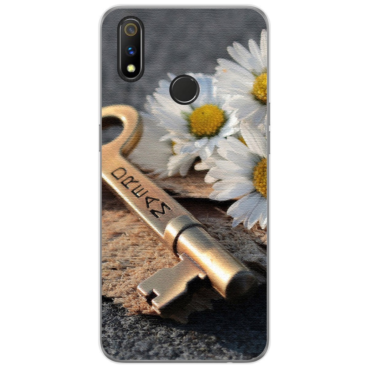 Funda Gel Tpu para Realme 3 Pro diseño Dream Dibujos