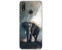 Funda Gel Tpu para Realme 3 Pro diseño Elefante Dibujos