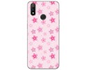 Funda Gel Tpu para Realme 3 Pro diseño Flores Dibujos