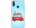 Funda Gel Tpu para Realme 3 Pro diseño Furgoneta Dibujos