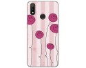 Funda Gel Tpu para Realme 3 Pro diseño Flores Vintage Dibujos