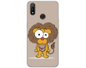 Funda Gel Tpu para Realme 3 Pro diseño Leon Dibujos