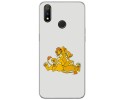 Funda Gel Tpu para Realme 3 Pro diseño Leones Dibujos