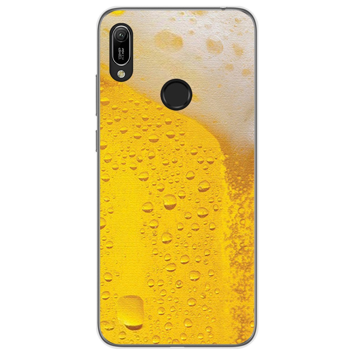 Funda Gel Tpu para Huawei Y6 2019 / Y6s 2019 diseño Cerveza Dibujos