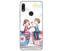 Funda Gel Tpu para Huawei Y6 2019 / Y6s 2019 diseño Café Dibujos