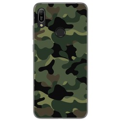 Funda Gel Tpu para Huawei Y6 2019 / Y6s 2019 diseño Camuflaje Dibujos