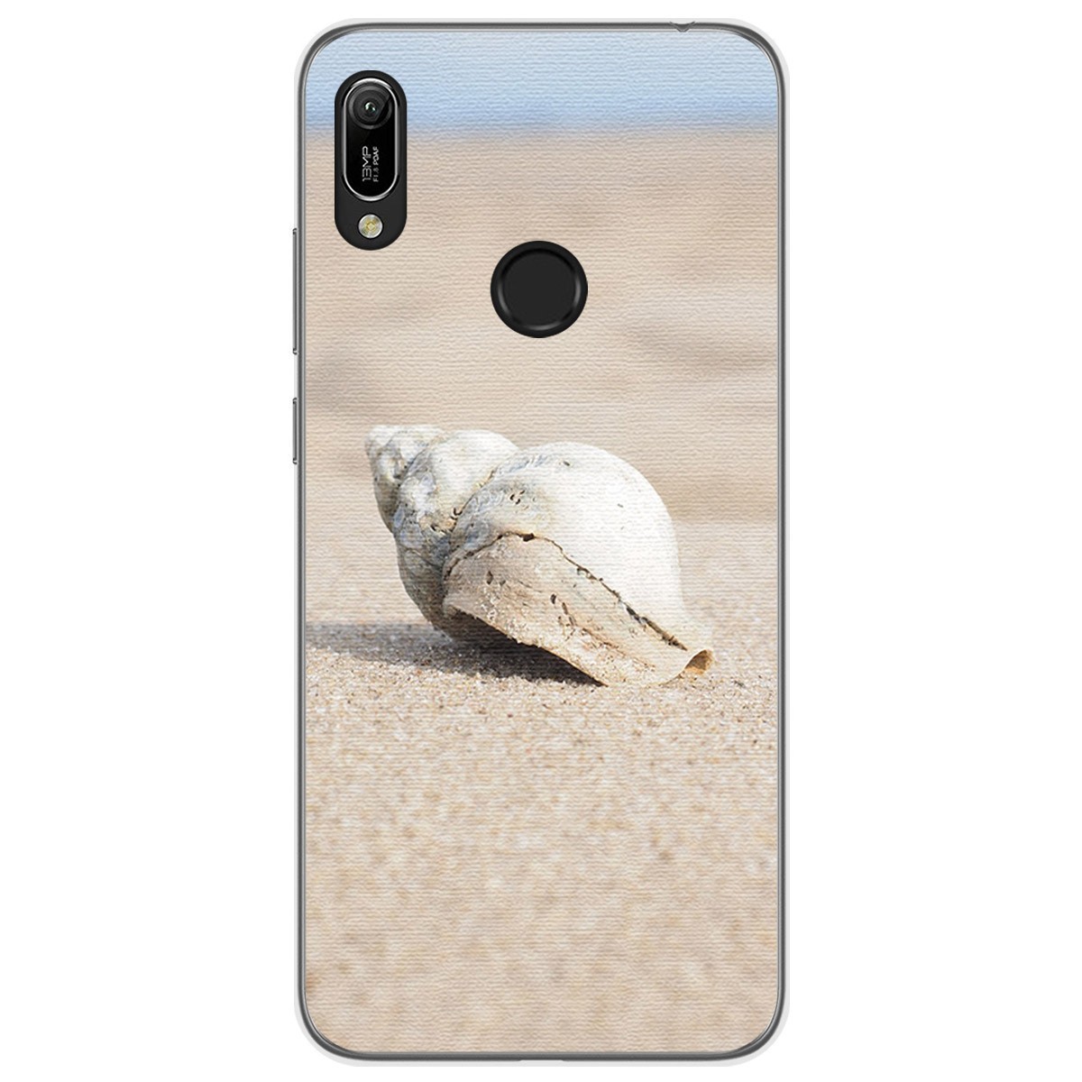Funda Gel Tpu para Huawei Y6 2019 / Y6s 2019 diseño Concha Dibujos
