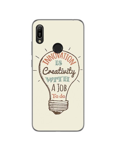 Funda Gel Tpu para Huawei Y6 2019 / Y6s 2019 diseño Creativity Dibujos