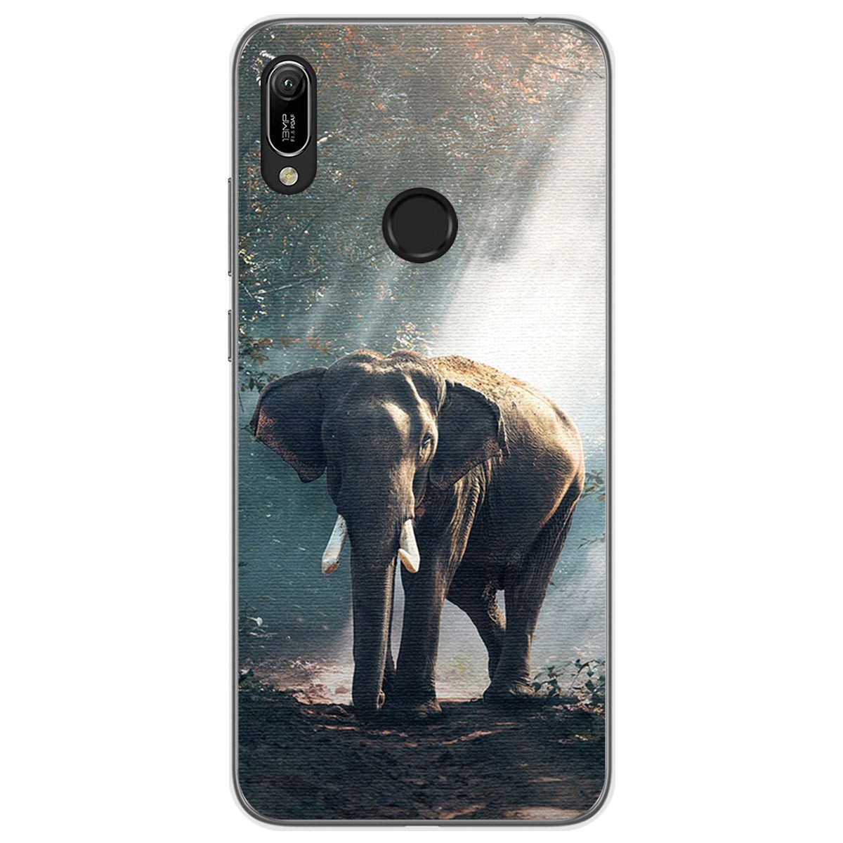 Funda Gel Tpu para Huawei Y6 2019 / Y6s 2019 diseño Elefante Dibujos