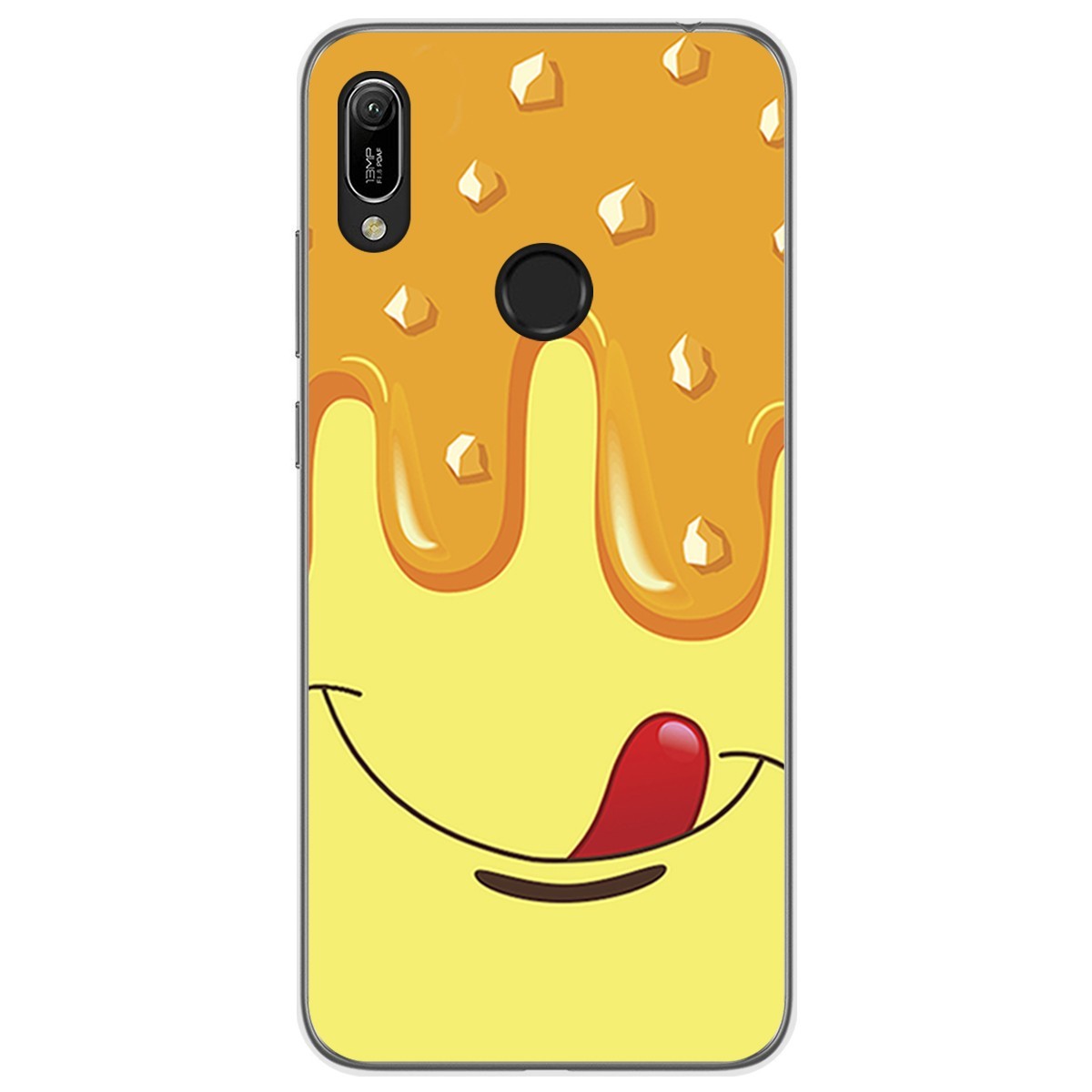 Funda Gel Tpu para Huawei Y6 2019 / Y6s 2019 diseño Helado Vainilla Dibujos