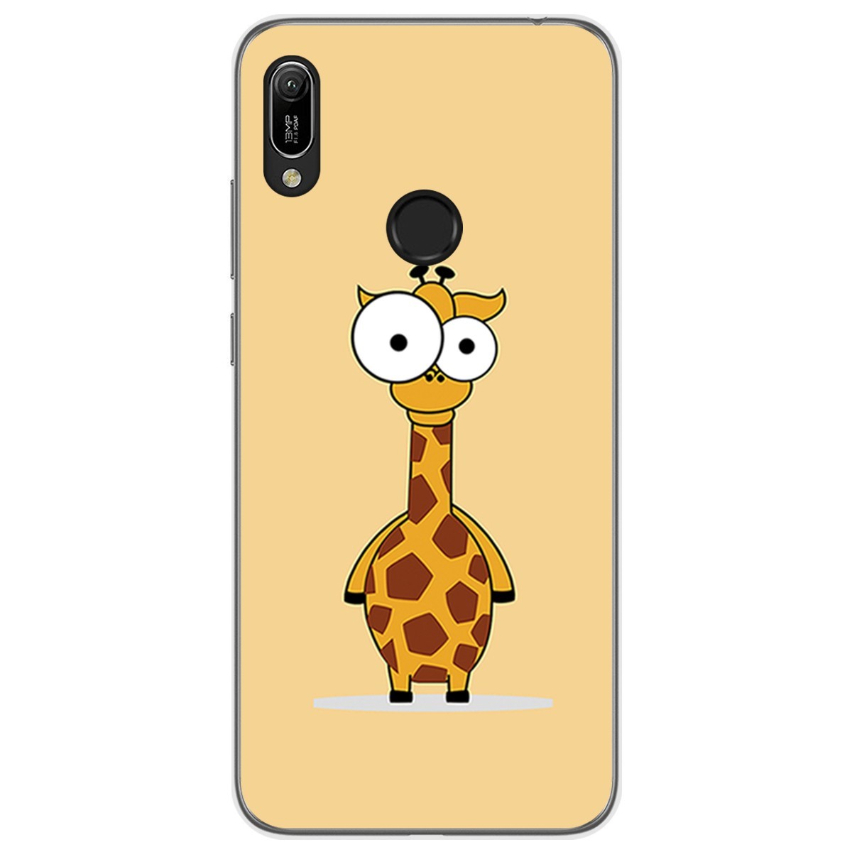 Funda Gel Tpu para Huawei Y6 2019 / Y6s 2019 diseño Jirafa Dibujos